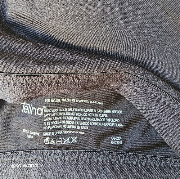 Felina Ladie's Side Smoothing Seamless Wire-Free Adjustable Bra Nude/Black - Picture 9 of 15